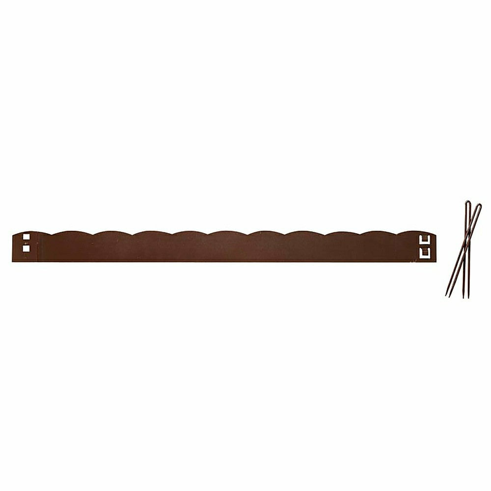 3"H Bendable Steel Garden Edging | Plow & Hearth
