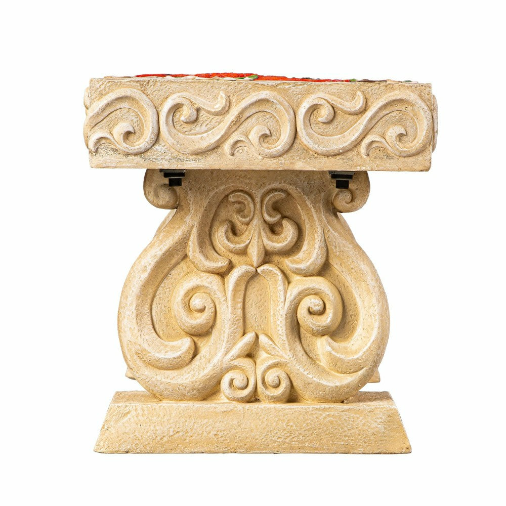 Cardinals Appear Memorial LED Resin Garden Bench | Plow & Hearth