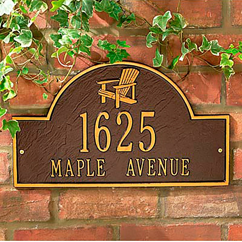Adirondack Lawn Plaque | Plow & Hearth