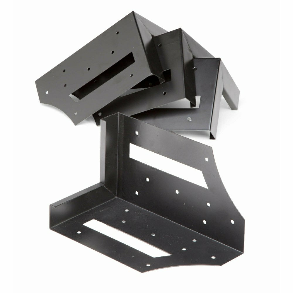 Steel Raised Bed Corner Brackets, Set of 4 | Plow & Hearth