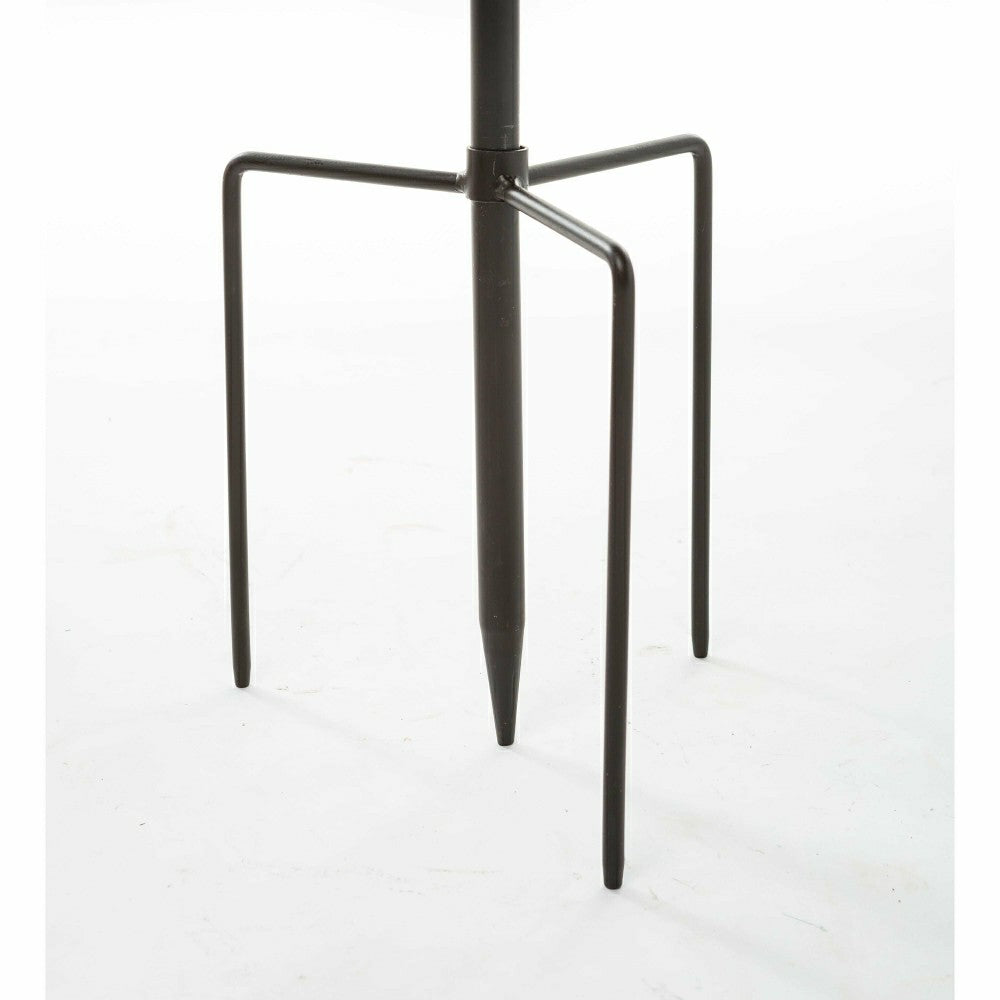 Metal Wind Spinner with Patina-Like Blue | Plow & Hearth