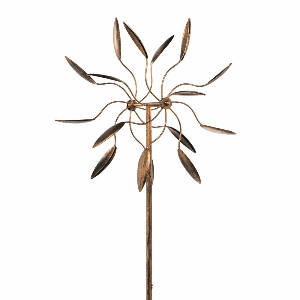 Twirler Metal Kinetic Garden Wind Spinner | Plow & Hearth