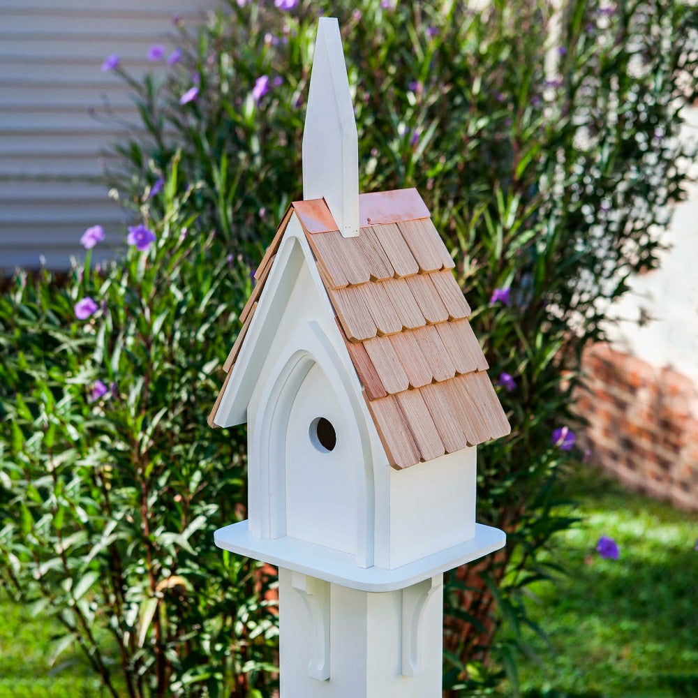 Parish Peep Copper and PVC Birdhouse | Plow & Hearth