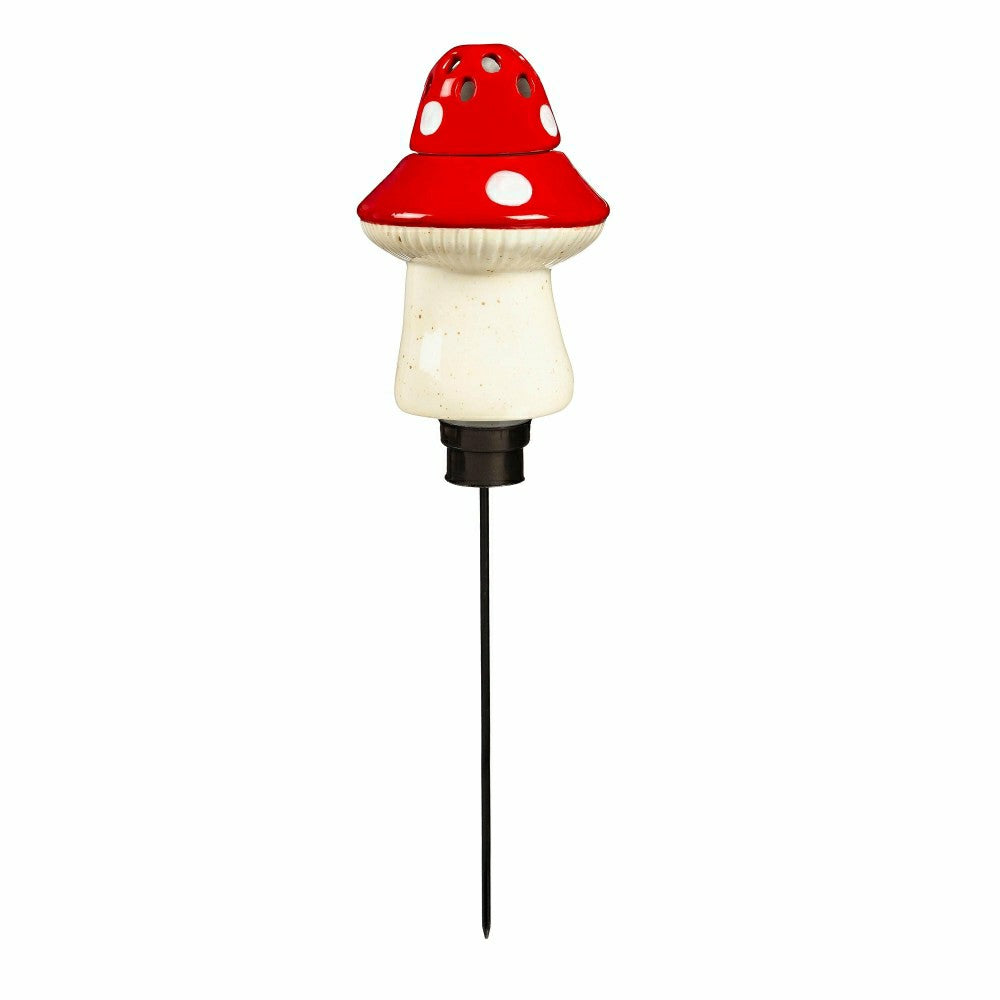 Whimsical Ceramic Fruit Fly/Gnat Trap with Watering Globe | Plow & Hearth