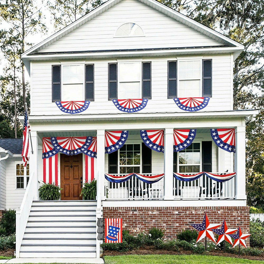 Stars and Stripes Bunting, Large | Plow & Hearth