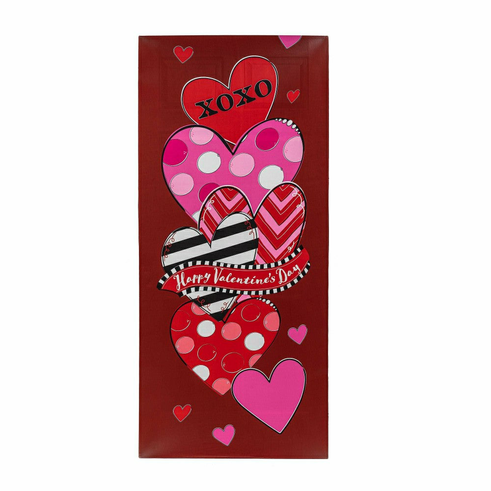 Happy Valentine's Day Sweethearts Elastic Door Cover | Plow & Hearth