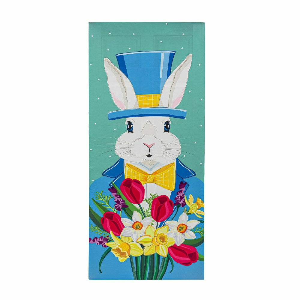 Mister Easter Bunny Elastic Door Cover | Plow & Hearth