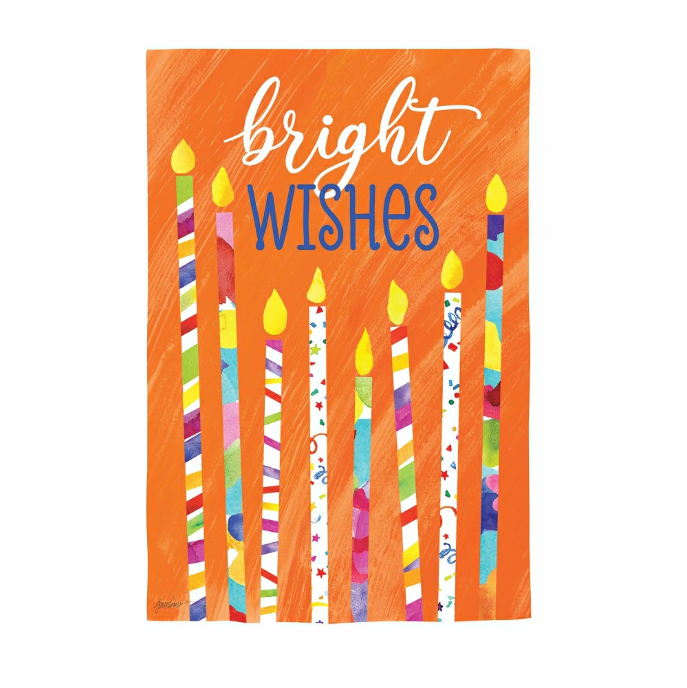 Birthday Party Reversible Suede House Flag | Plow & Hearth