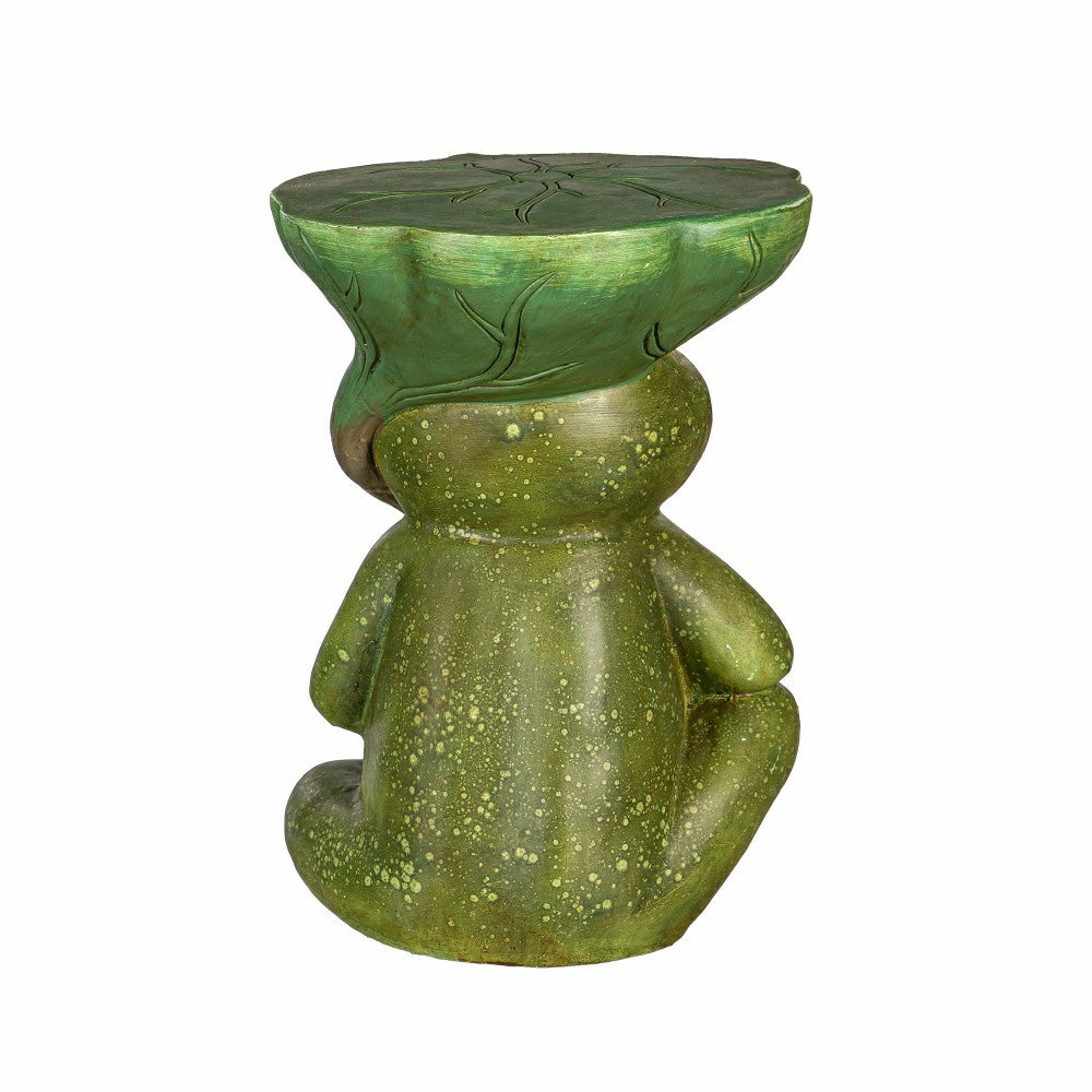 17" Resin Frog Patio Table | Plow & Hearth