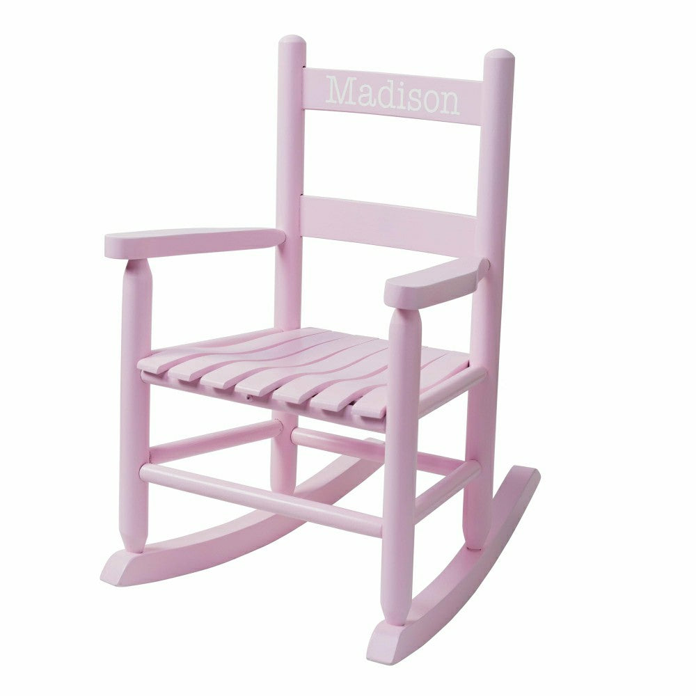 Child's Oak Ladderback Rocker | Plow & Hearth