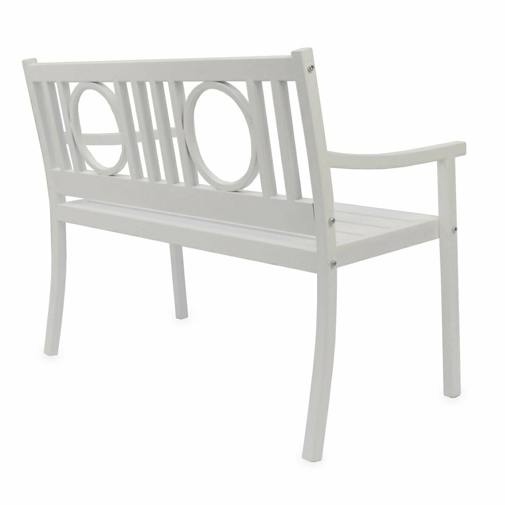 Grayson Steel Garden Bench | Plow & Hearth