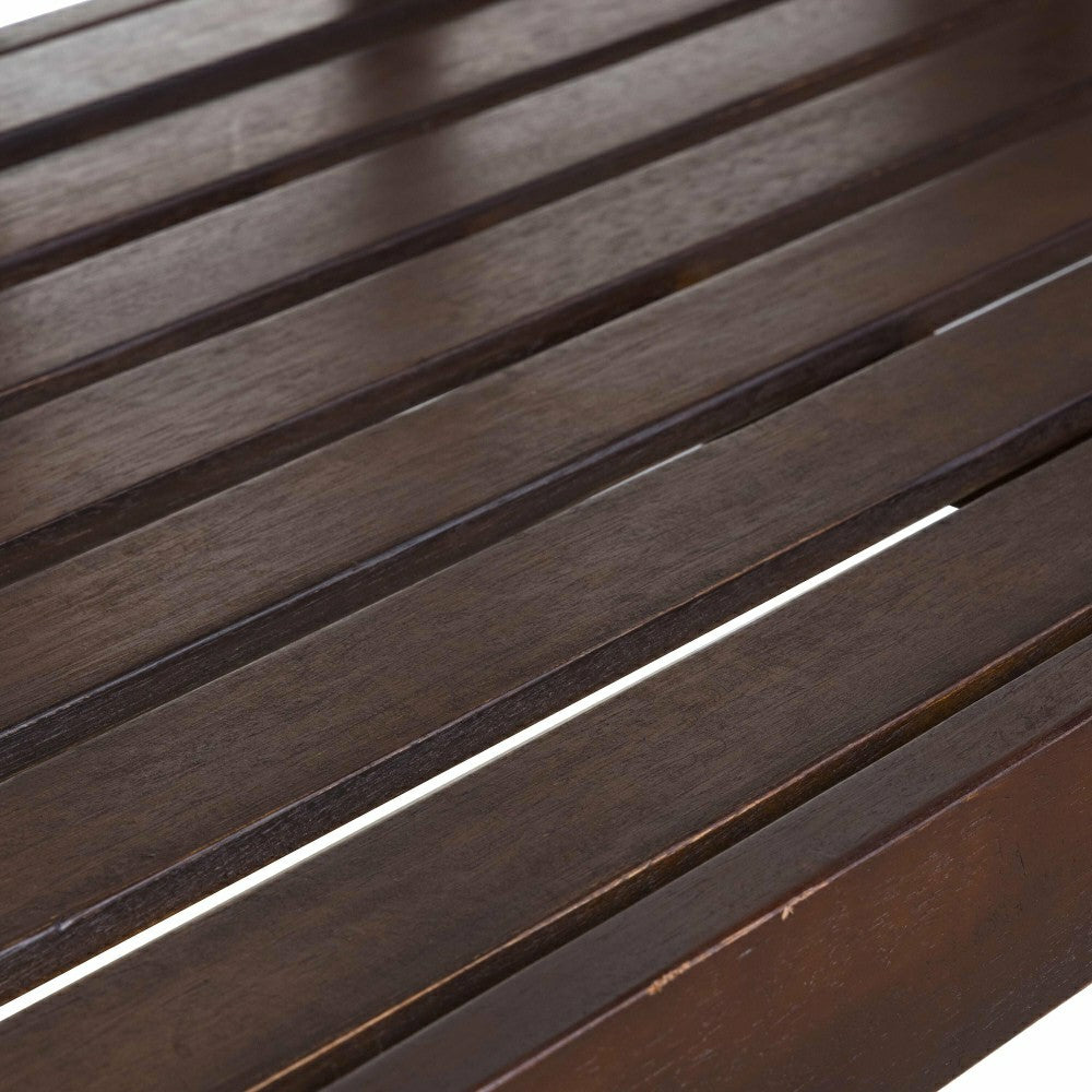 Lutyens Eucalyptus Wood Porch Swing, Natural | Plow & Hearth