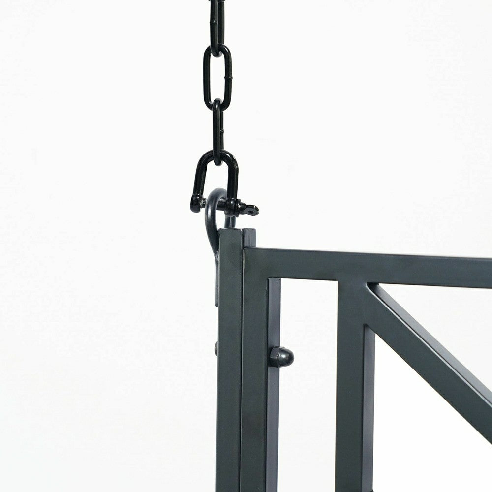 Live Casual Logan Metal Porch Swing | Plow & Hearth