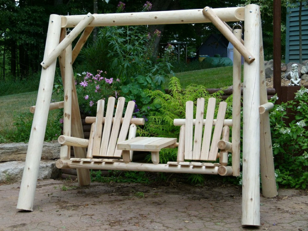 Backyard Wooden Swings for Your Garden | Plow & Hearth