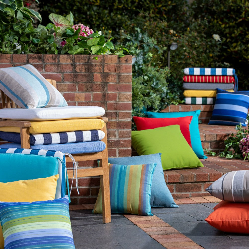 Sunbrella Premium Rounded Chair Cushion | Plow & Hearth