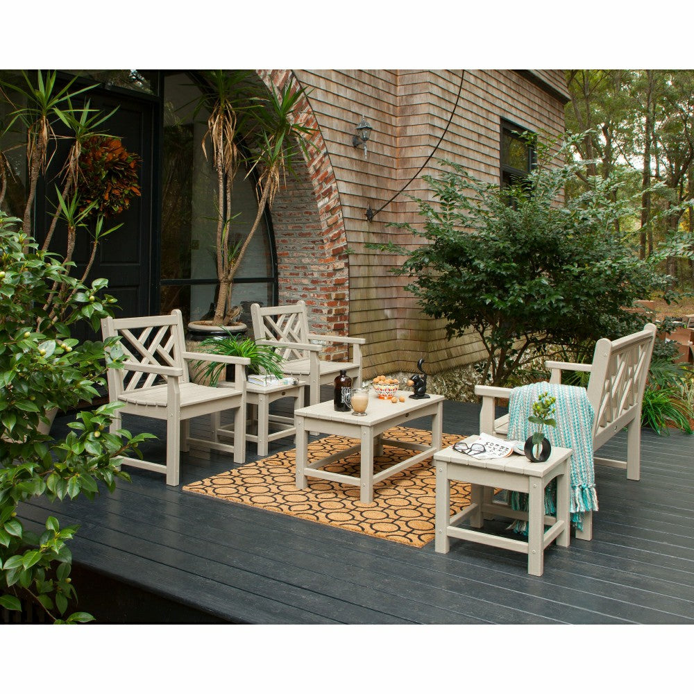 POLYWOOD® Chippendale Garden Armchair | Plow & Hearth