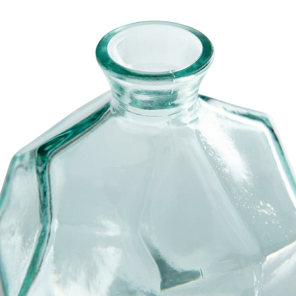 Spanish Origami Recycled Glass Vase | Plow & Hearth