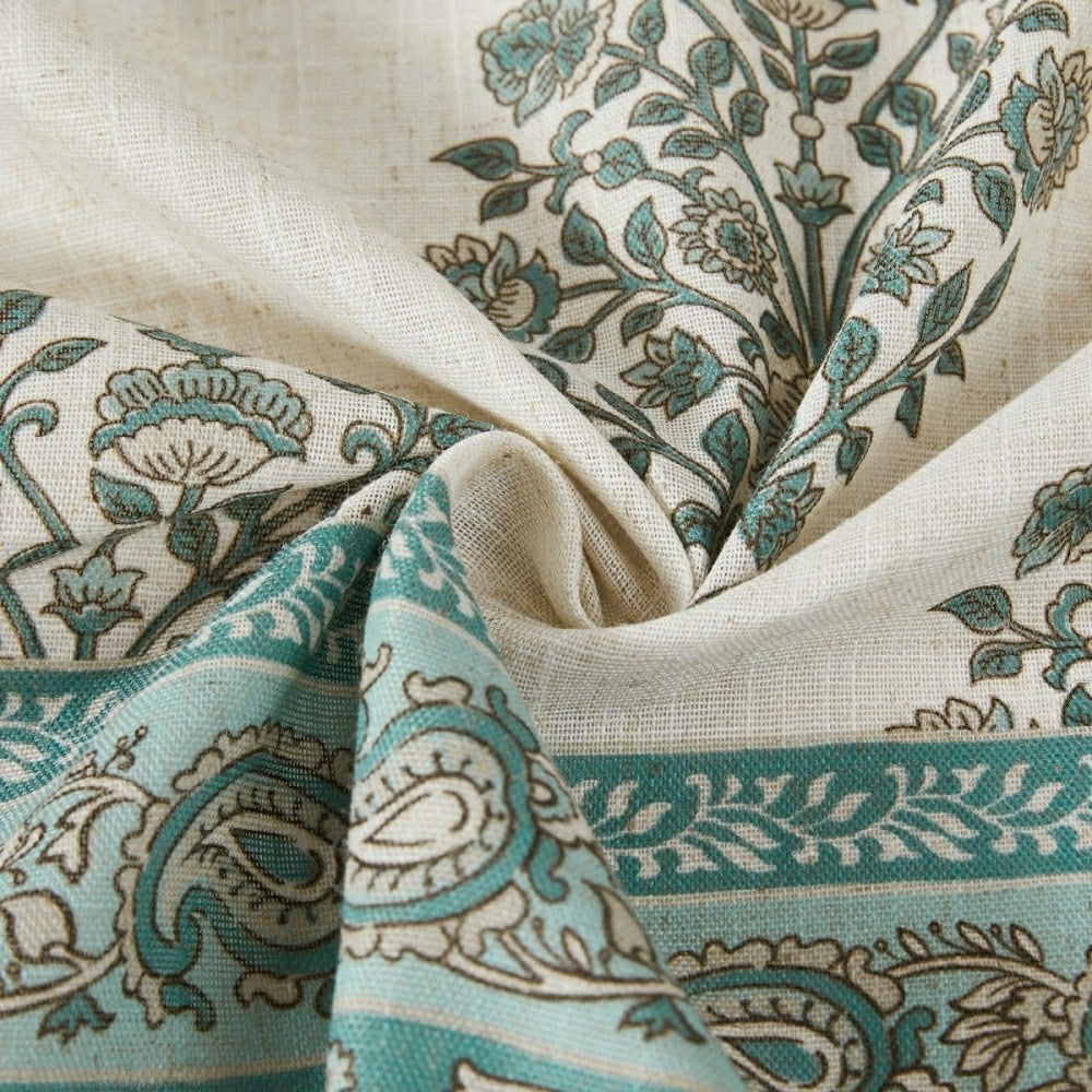 Sofia Flower Block Bouquet Shower Curtain | Plow & Hearth