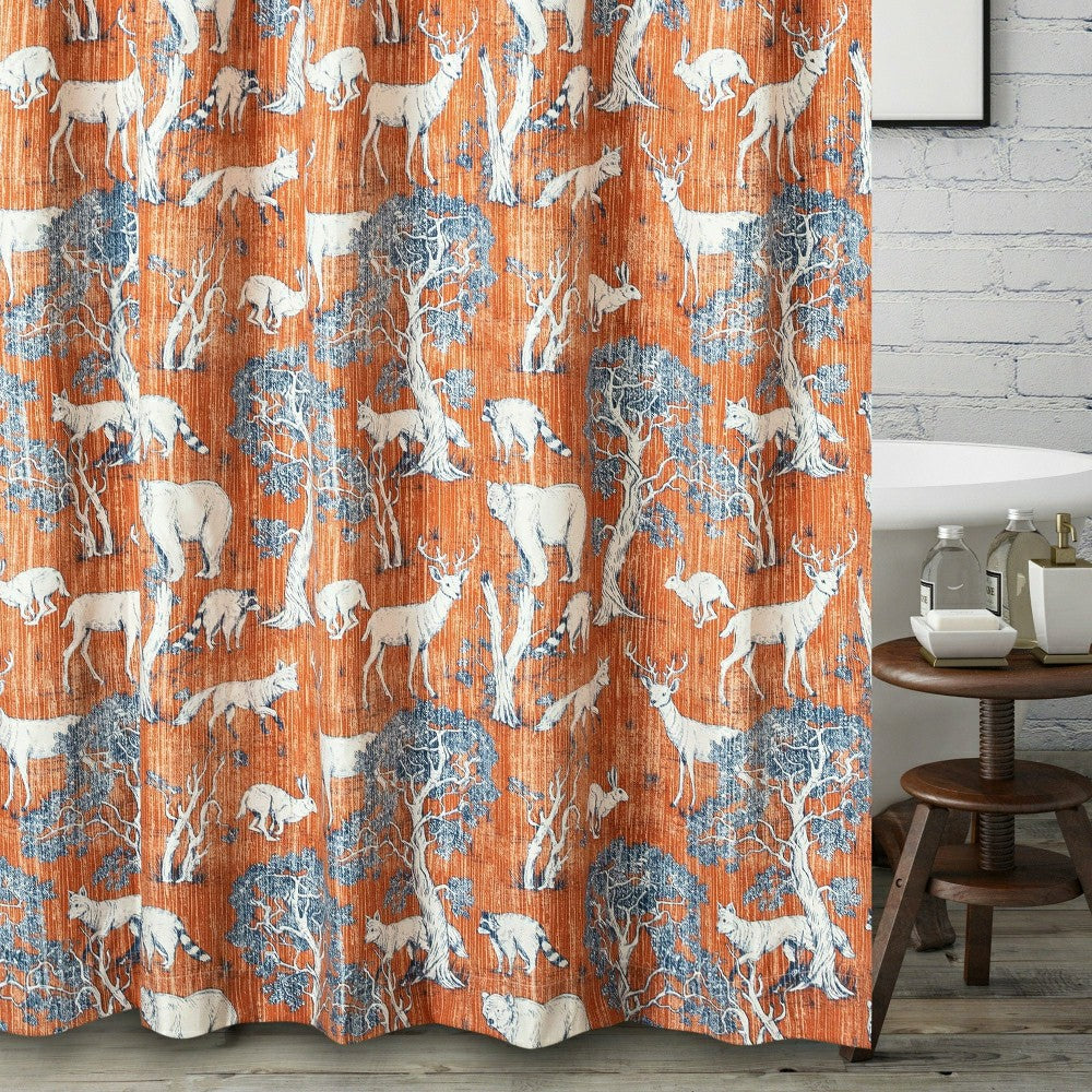 Menagerie Shower Curtain | Plow & Hearth