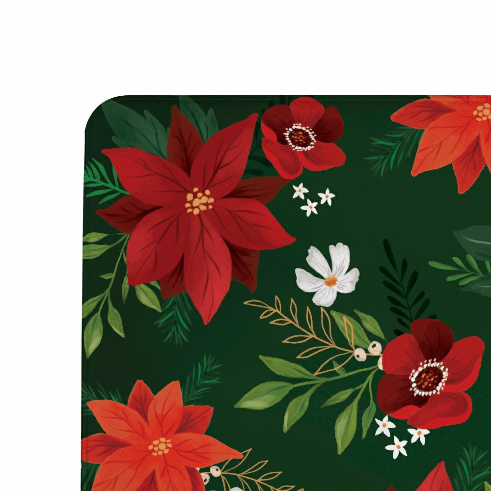 Anti-Fatigue Mat, Flower with Leaf, 40"x20" | Plow & Hearth