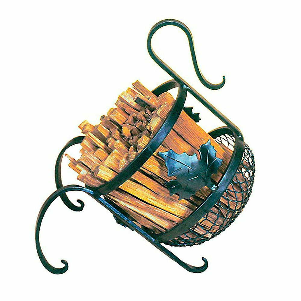 Maple Leaf Fatwood Caddy With 4 Lbs. Fatwood | Plow & Hearth