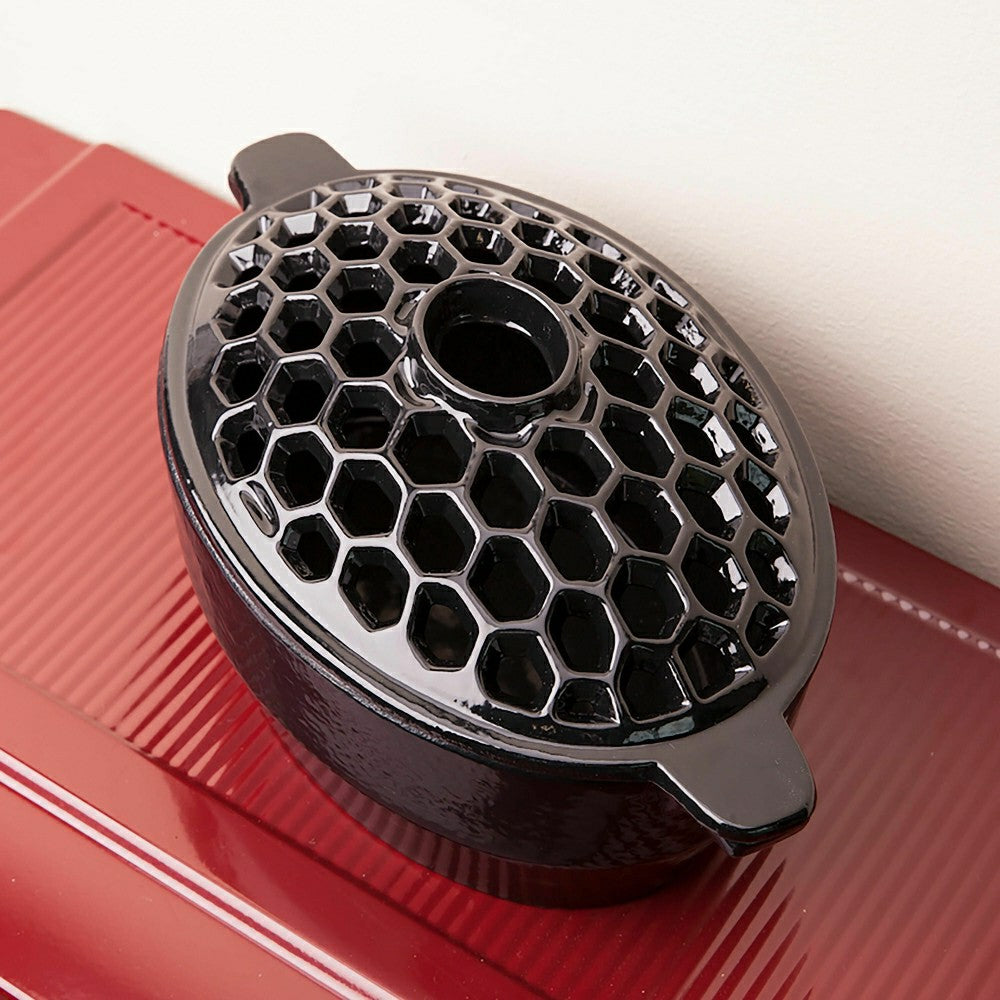 2.3 QT. Cast Iron Lattice Wood Stove Steamer | Plow & Hearth