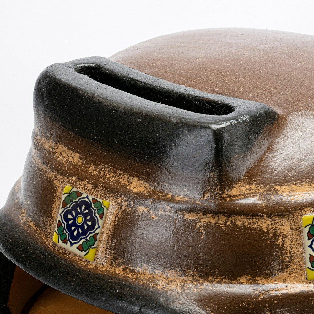 Talavera Brown Pizza Oven | Plow & Hearth