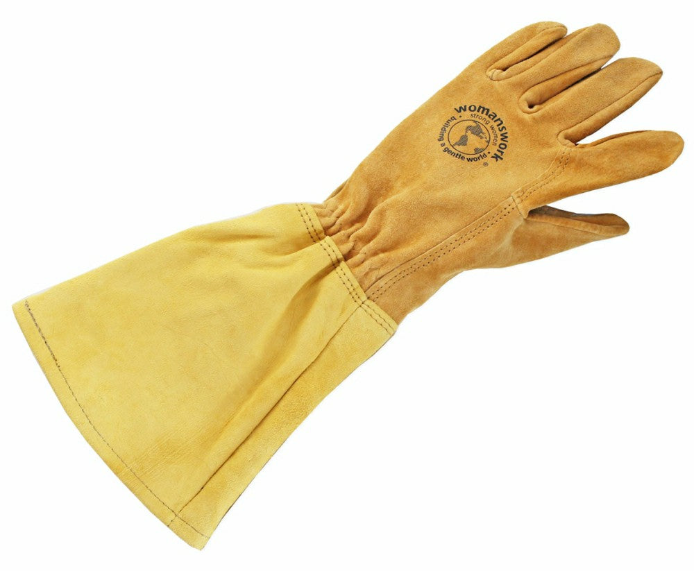 All Leather Gauntlet Glove | Plow & Hearth