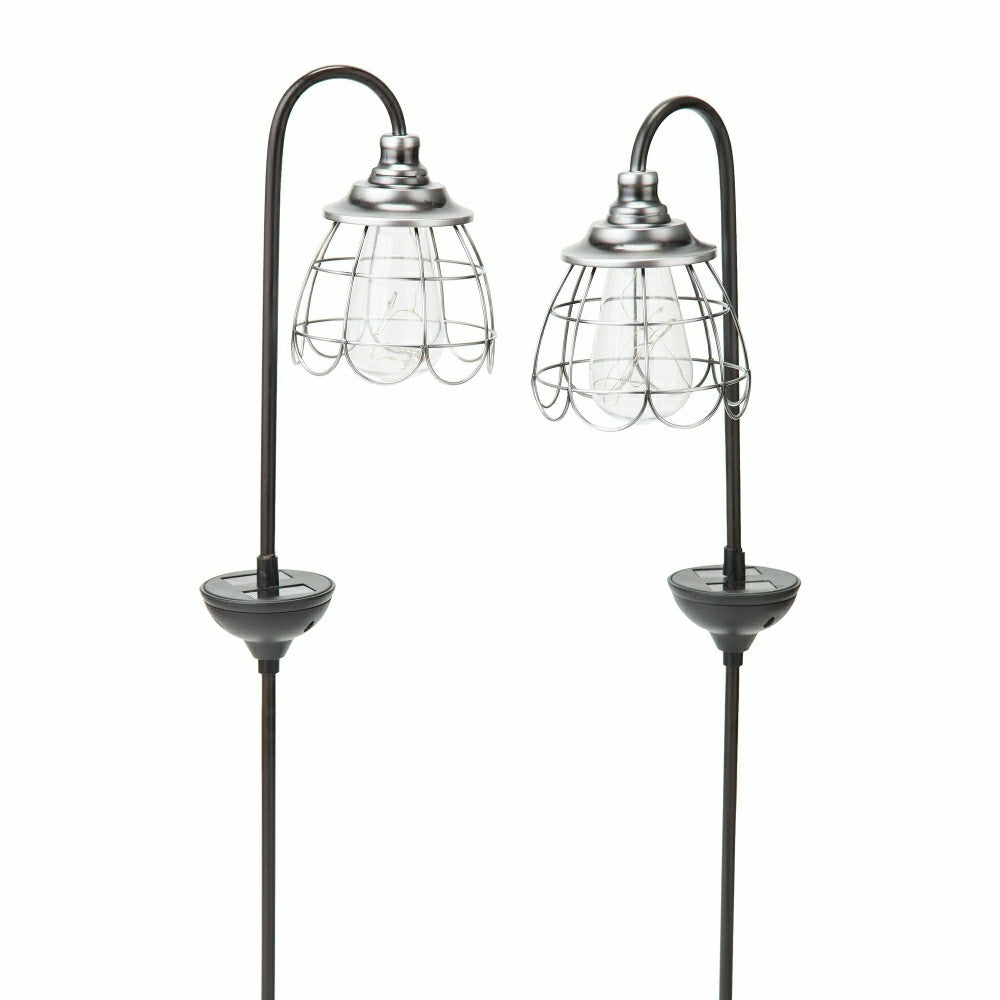 Solar Firefly Garden Pathway Lights, Set of 2 | Plow & Hearth