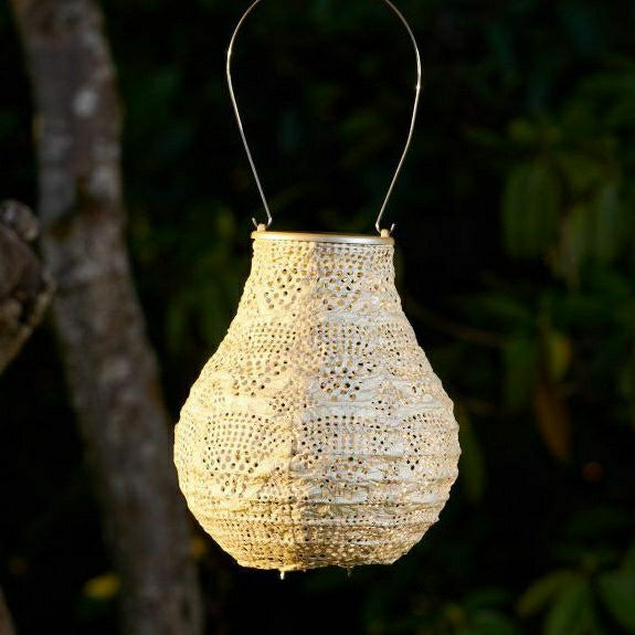 Soji Stella - Bulb - 8" Solar Lantern | Plow & Hearth