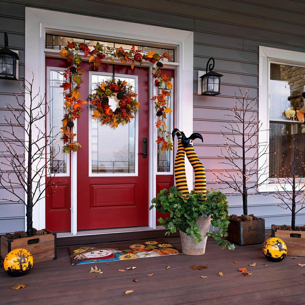 Halloween Glowing Luminary Globe | Plow & Hearth