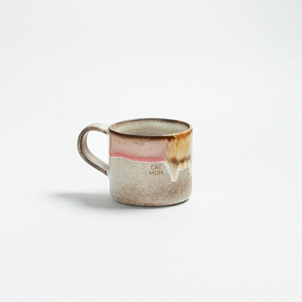 Cat Mom Stoneware Ceramic Mug, 12.2oz | Plow & Hearth
