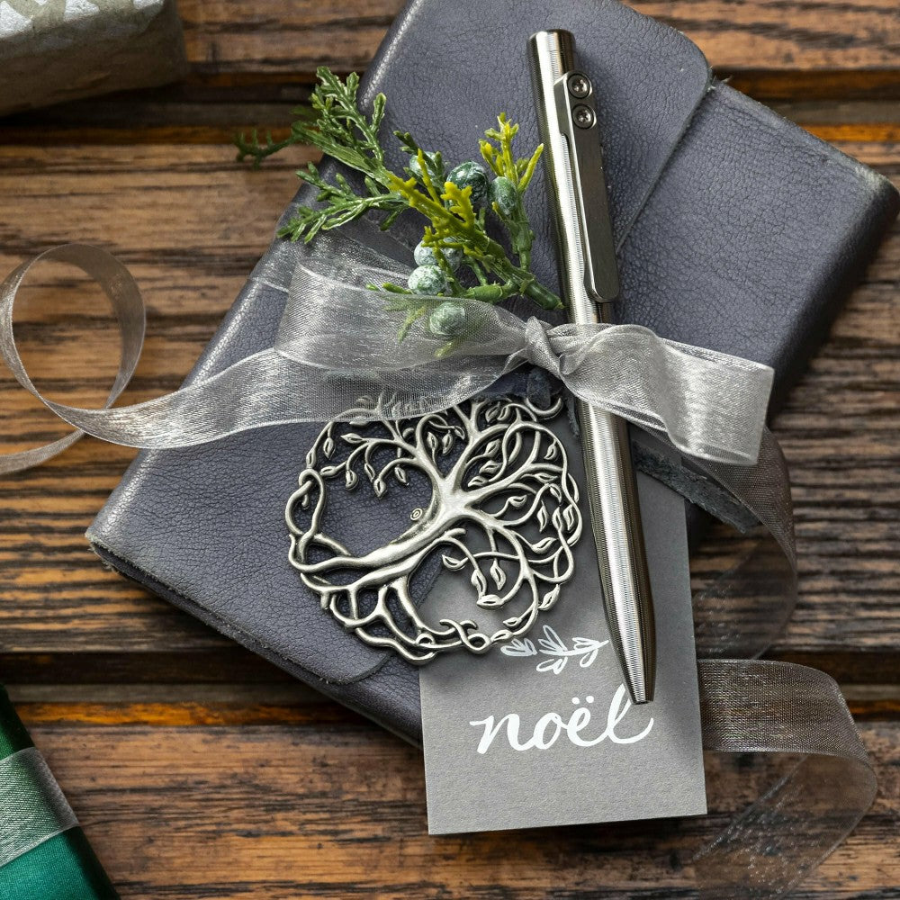 Tree of Life Solid Pewter Ornament | Plow & Hearth
