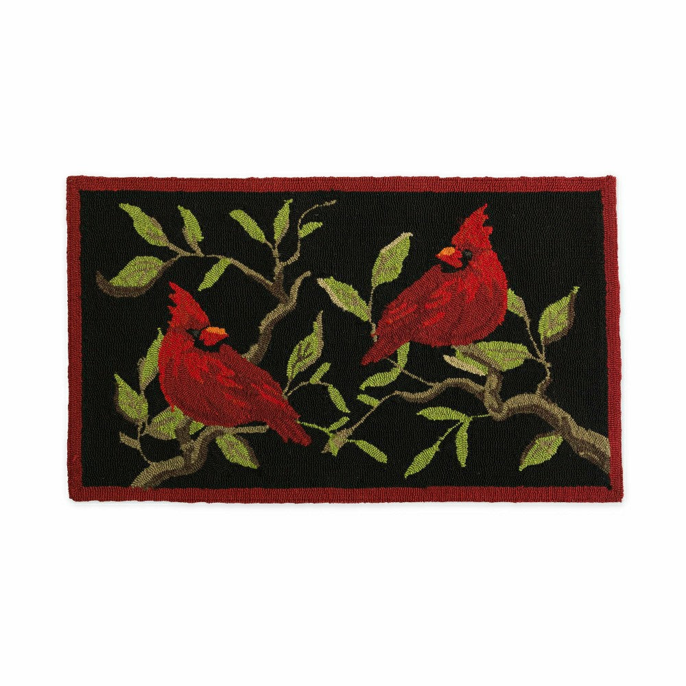 Indoor/Outdoor Cardinal Accent Rug | Plow & Hearth