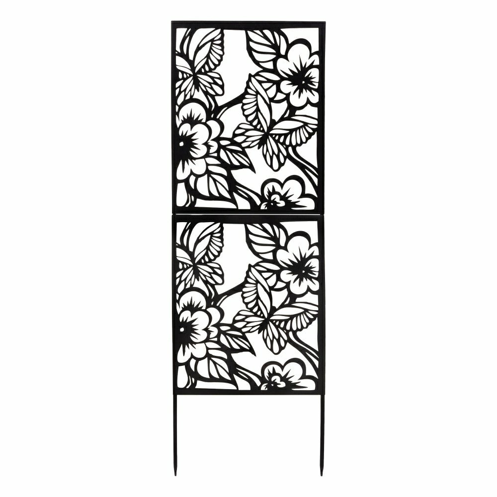 Floral Metal Trellis | Plow & Hearth