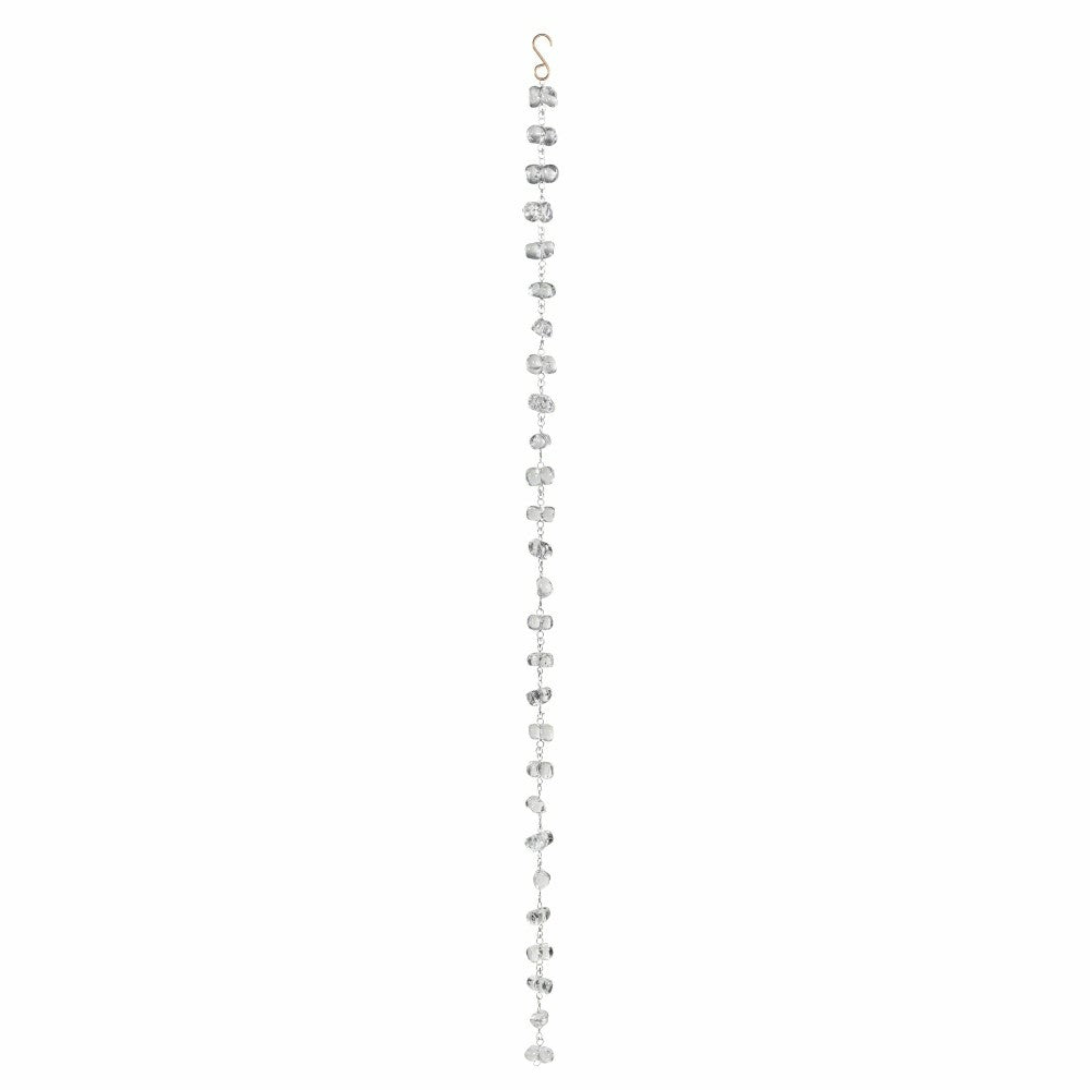 VivaStyle Rain Chain, Glass Pebble Rain Chain, 70" H | Plow & Hearth