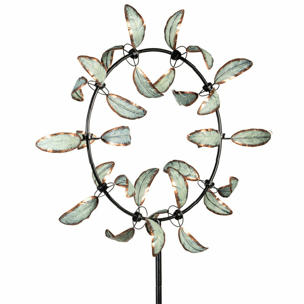 Metal Pinwheel Prism Spinner 74"H | Plow & Hearth