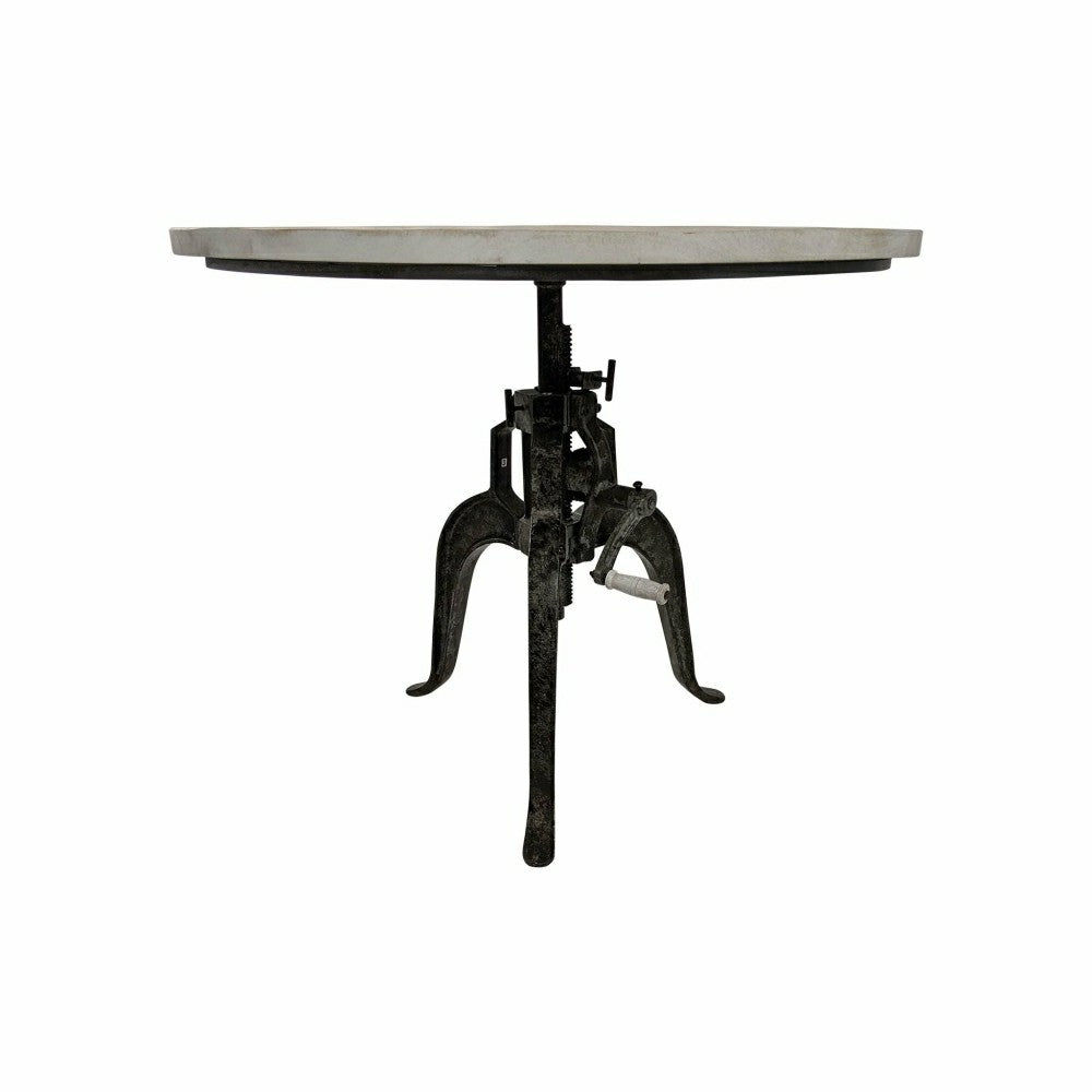 Bentley Adjustable Crank Table, Natural Driftwood | Plow & Hearth