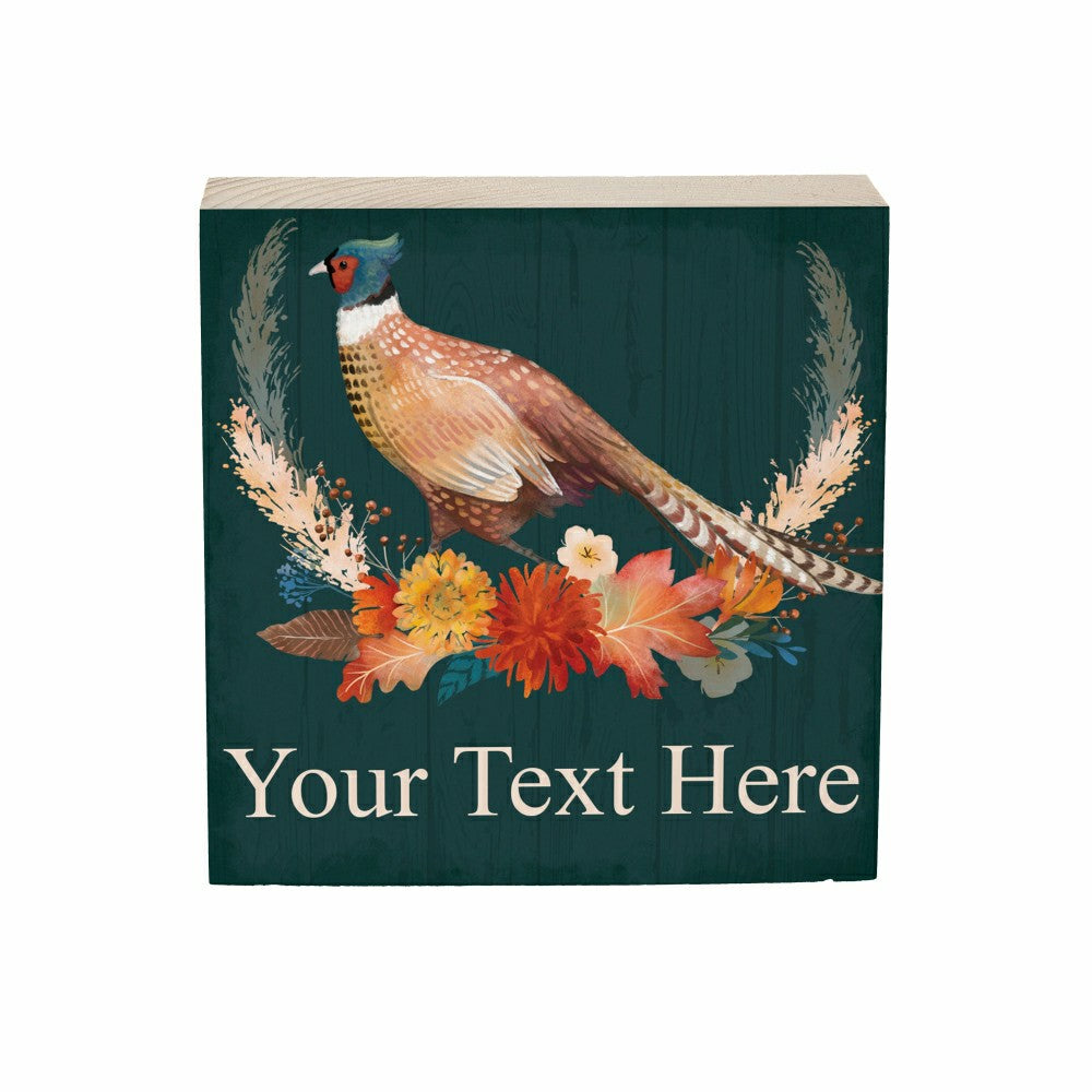 Northwoods Pheasant Mini Plock (6"x6”x1.9“) | Plow & Hearth