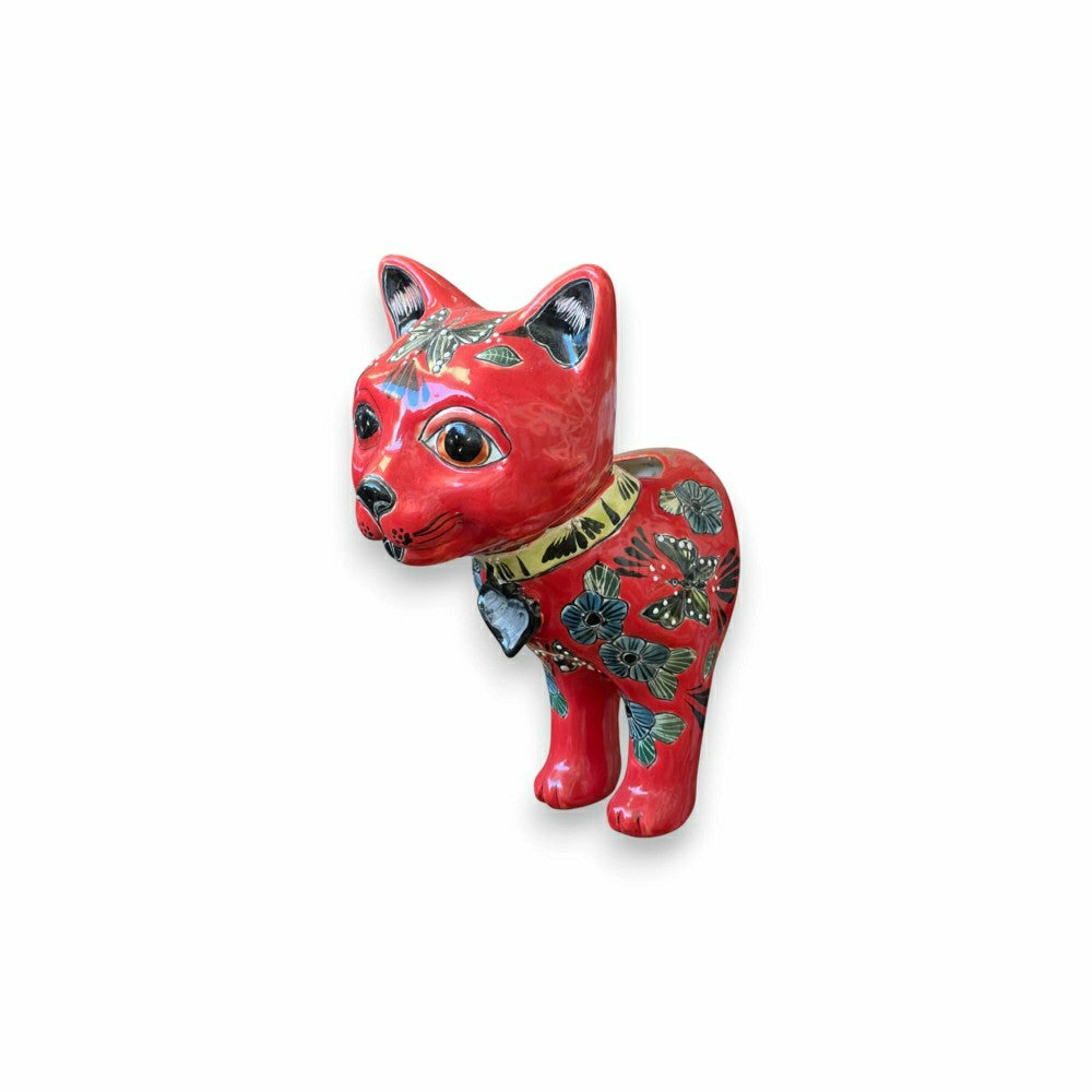 Talavera Cat Wall Planter | Plow & Hearth