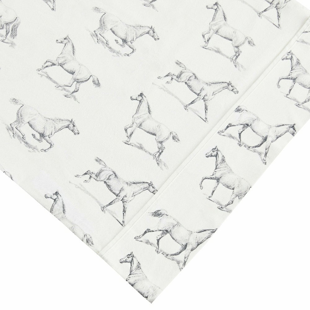 Horses Flannel Sheet Set | Plow & Hearth