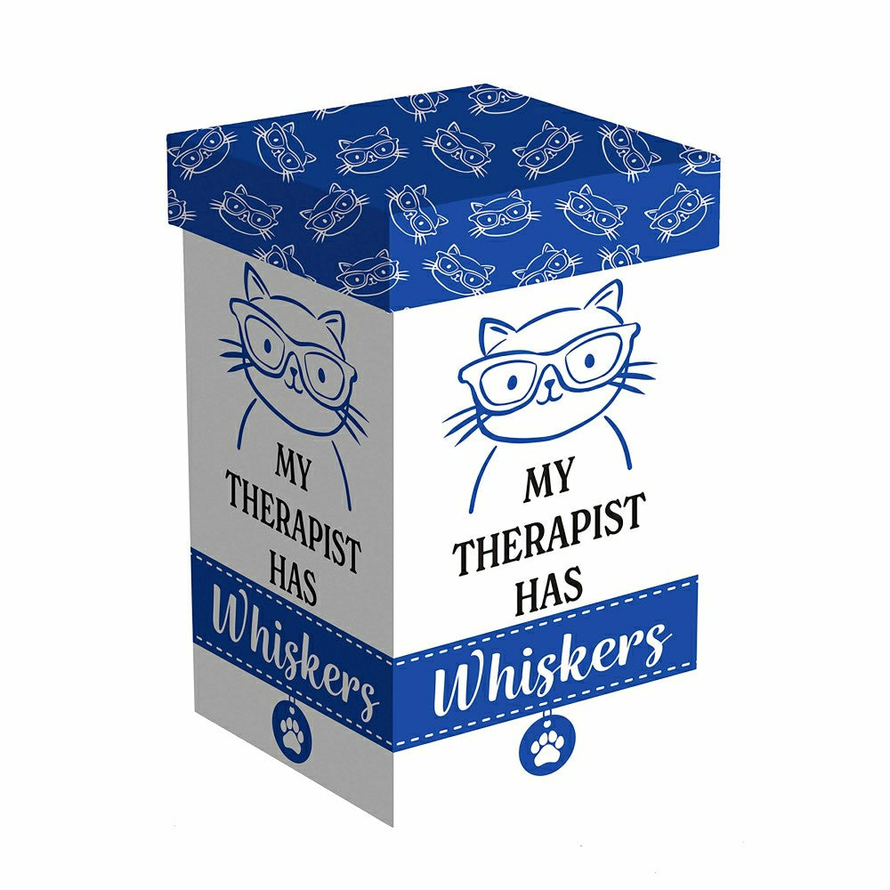 My Therapist Has Whiskers Ceramic Perfect Cup, 17oz, Gift Box | Plow & Hearth