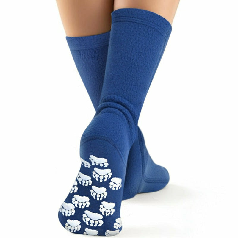 Polar Feet Adult Socks - Denim | Plow & Hearth