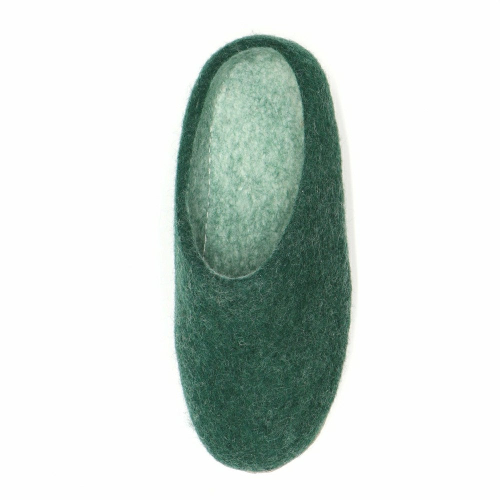Mens Astoria Wool House Slippers | Plow & Hearth