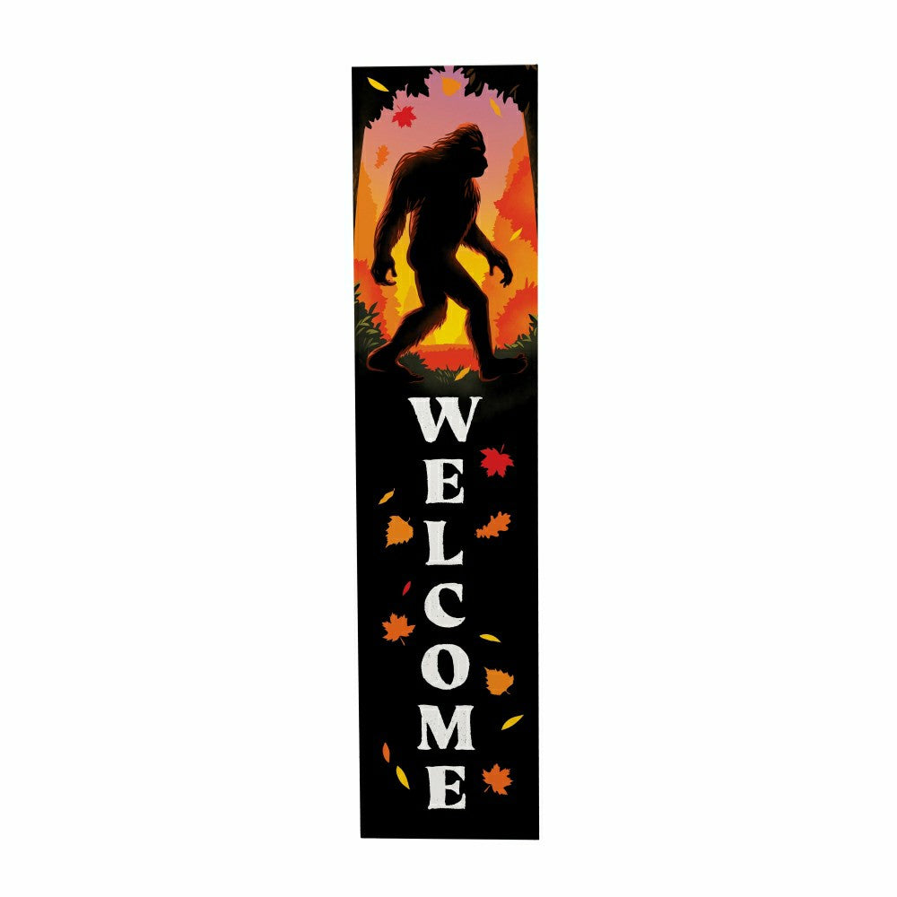Harvest Bigfoot Single sided Leaner, "Welcome", 46"H | Plow & Hearth