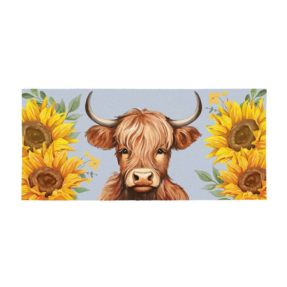 22X10” FLOCKED COIRSASSAFRAS MAT | Plow & Hearth