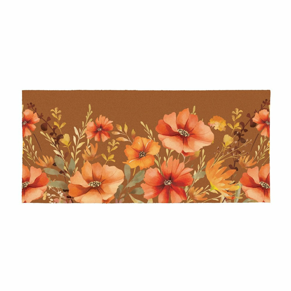 Flocked Coir Sassafras Switch Mat, 22"x10" | Plow & Hearth