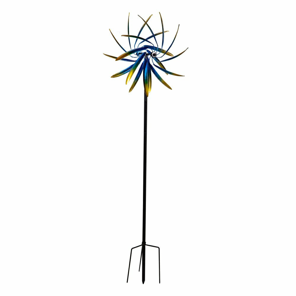Metal Whirlwind Wonder Wind Spinner 75"H | Plow & Hearth