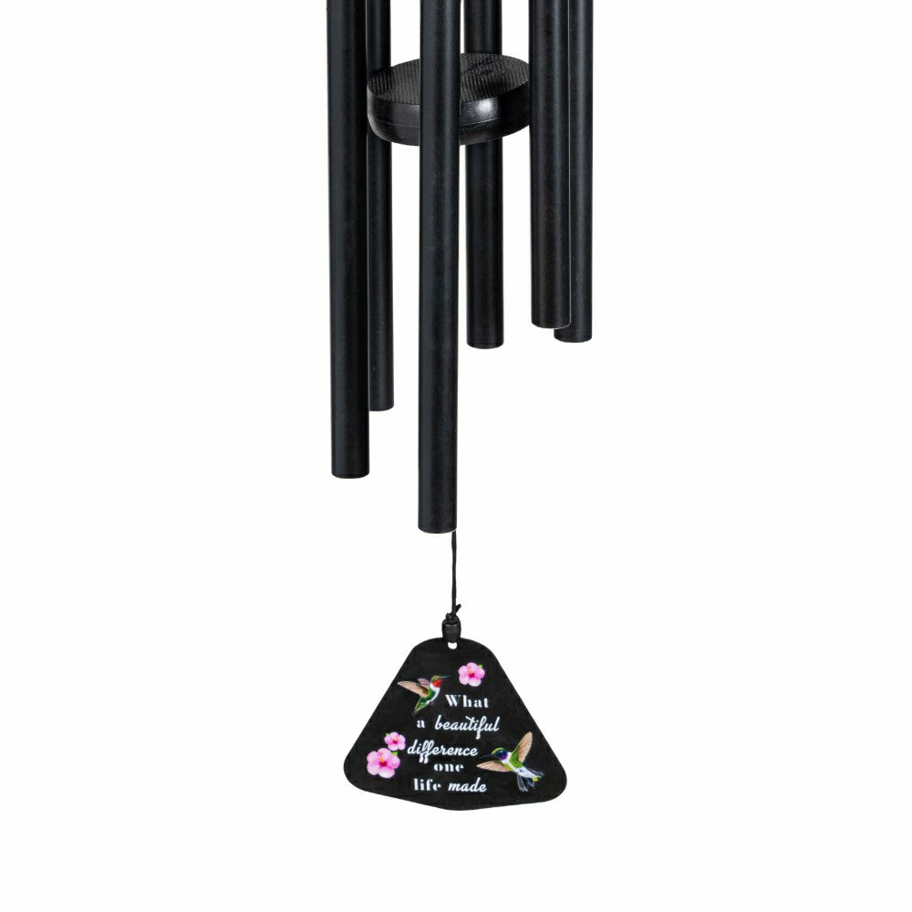 Memorial Decorative Windchime, Lasercut, "What a Beautiful Difference | Plow & Hearth