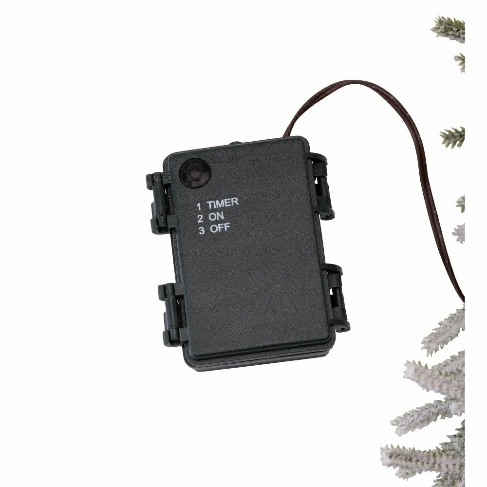 Misty Pine Lighted Holiday Greenery Swag | Plow & Hearth